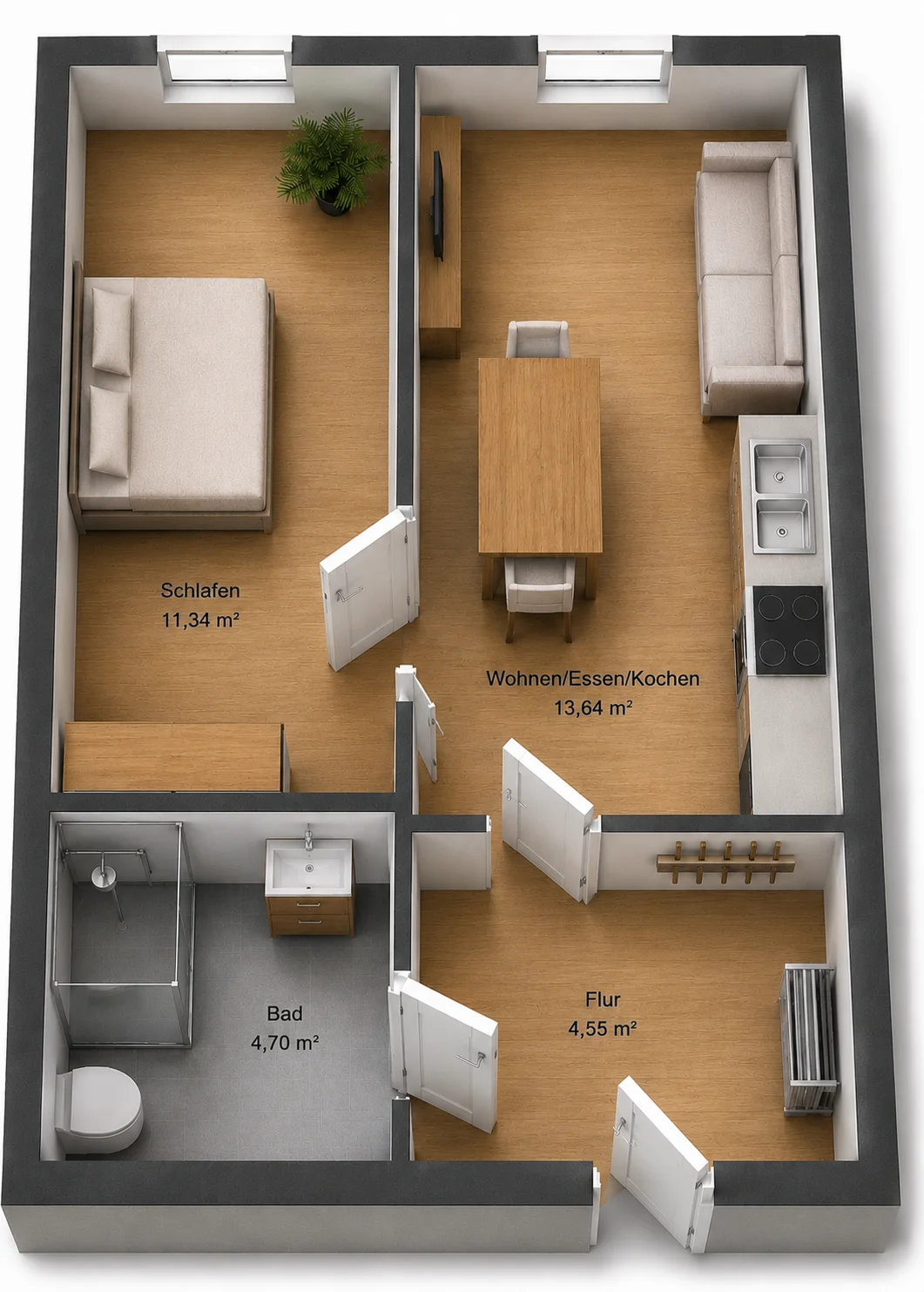 Grundriss BH33WE22