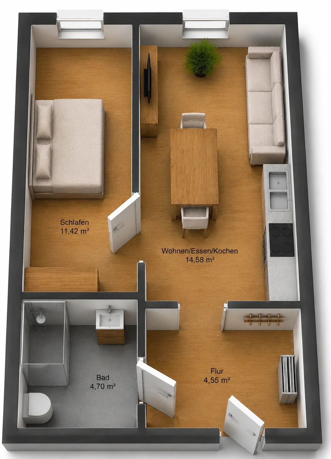 Grundriss BH33WE24
