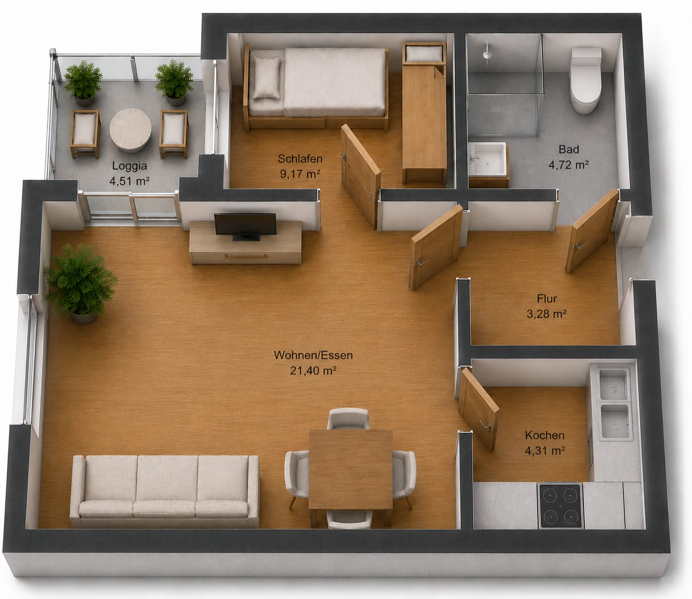 Grundriss BH33WE28