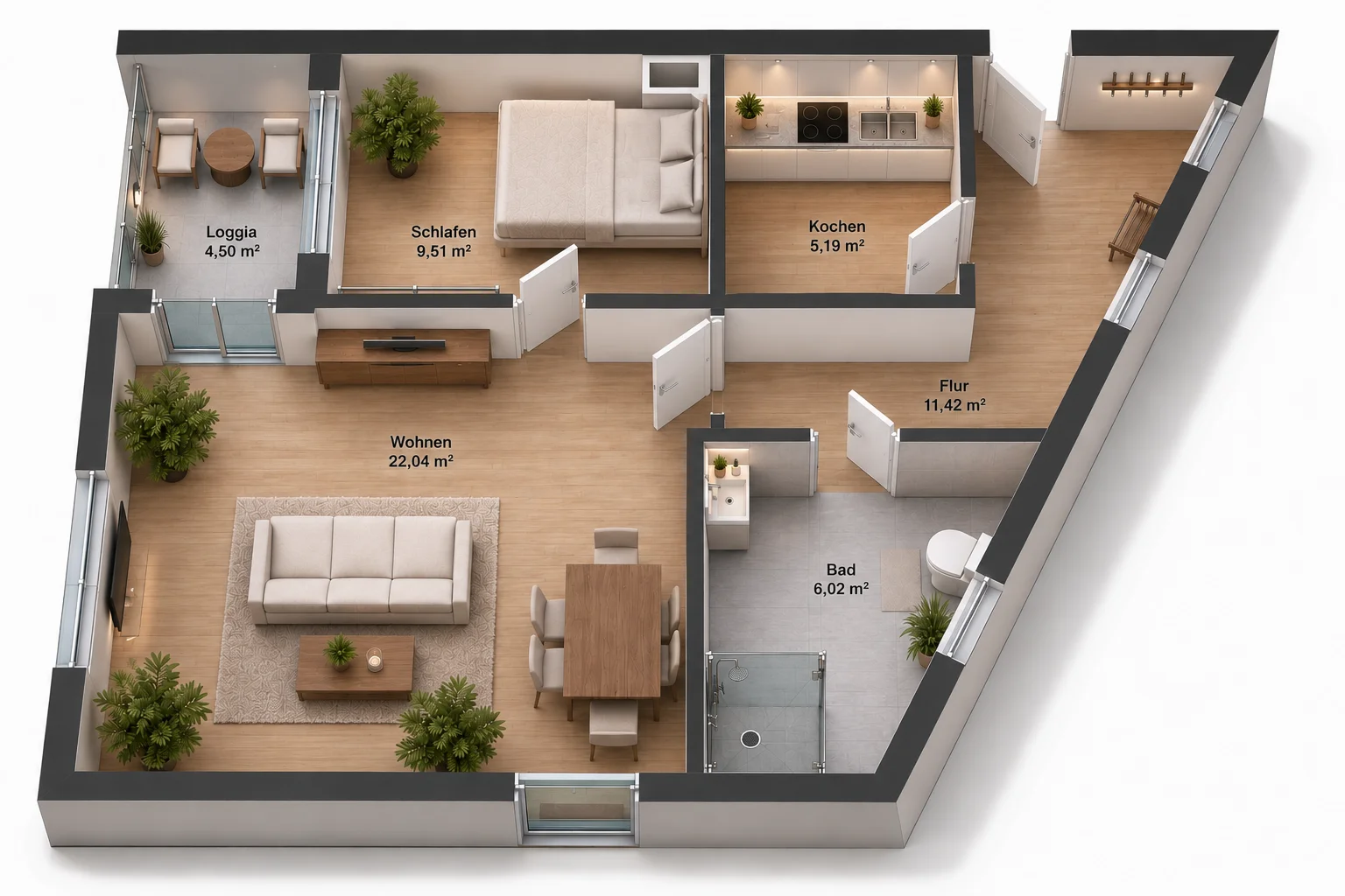 Grundriss BH33WE30