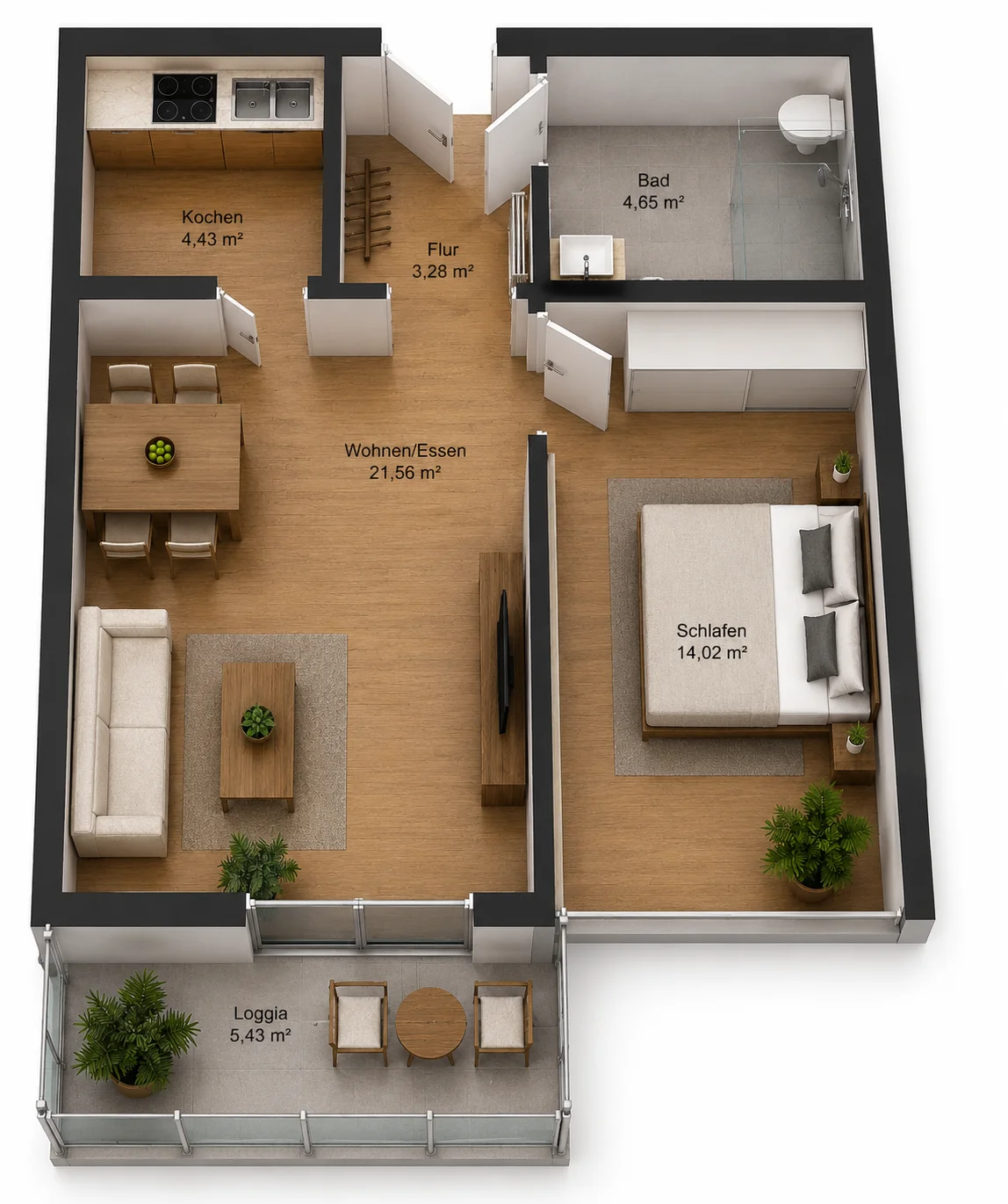 Grundriss BH33WE33